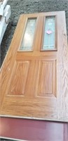 36" exterior door, no hardware