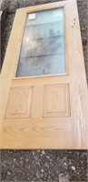 36" exterior door,  no hardware