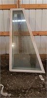 Trapezoid window,  left side only