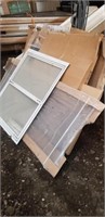 Assorted window and screens