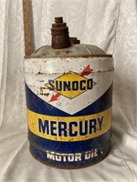 5 Gal. Sunoco Mercury Gas Can