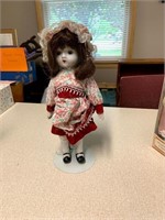 CHINA DOLL WITH STAND