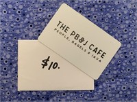 PB&J Café Gift Certificate
