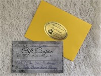 Apple Blossom Gift Certificate