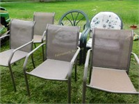 6 patio chairs