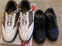 golf shoes, 2 pair, size 9M