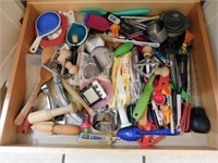 variety of kitchen utensils