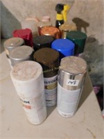 10-12cans of Rustoleum paint