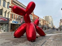 BALLOON DOG INFLATABLE INFLATABLE ART PIECE