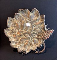 Large Metal Decorative Leaf 21" x 19.5"