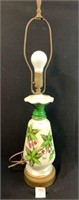 Vintage Hand Painted Signed Lamp Signed "Berry"