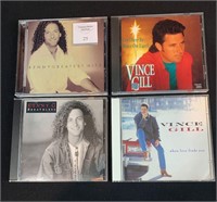 Four Music CDs Kenny G and Vince Gill
