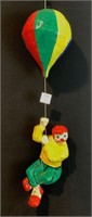 Vintage Clown with Balloon Signed by Artist
