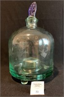 Large Glass Wasp / Insect Catcher with Glass Stopp