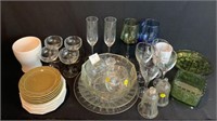 Lot of Mixed Glassware