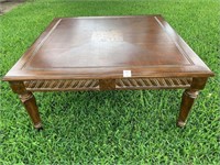 Wood Coffee Table 3'5" Across