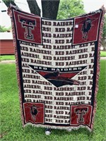 Texas Tech Red Raiders Throw Blanket