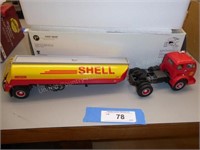 1953 White 3000 w/ tank trailer - Shell Oil - 19-1