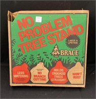 Vintage No Problem Holiday Tree Stand with Box