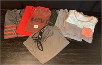 Six Men's T-Shirts and Tank Tops Size Medium One P