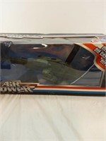 AIR POWER APACHE HELICOPTER DIE CAST