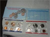1994 (P-D) 12pc. uncirculated coin set w/ orig.
