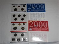 2000 (P-D) 20 pc. uncirculated coin set w/orig.