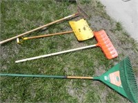 Lawn Rakes & Snow Shovels - 2 of ea.