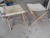 Folding Camp Chairs - lot of 2
