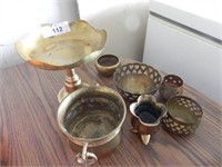 Lot of Vintage Brass Items