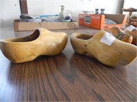 Vintage Wood Dutch Shoes