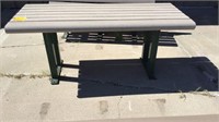OUTDOORTABLE-SYNTHETIC MATERIAL 71" LONG