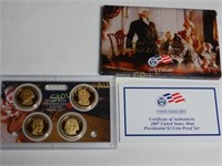 2007 (S) 4 pc. presidential $1 coin proof set