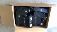 BOX OF HP DOCKING STATIONS