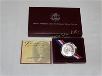 1993 (P) "1994" Thomas Jefferson Silver Dollar