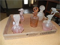 Vintage Perfume Bottles - lot of 5