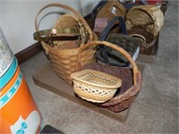 Vintage Baskets, most w/Handles