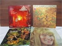 Lot of 4 1960's Christmas Albums
