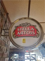 20" Round "Stella Artois" Double Sided Sign