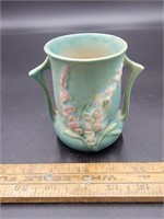 Roseville Foxglove Handled Vase