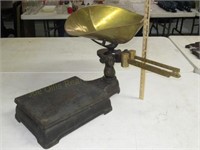 Set of Brass & Iron Store Scales