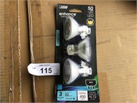 Enhance 50 watt LED lights. Pack of 3