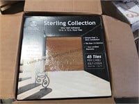 3 boxes Sterling Collection 12in x 12in