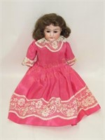 Antique "Alma" Bisque Doll. Crack to Back of