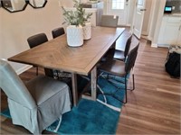 DINING TABLE and  CHAIRS
