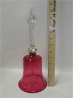 Cranberry Pairpoint Wedding Bell