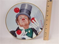 Clown Plate Sgnd Red Skelton
