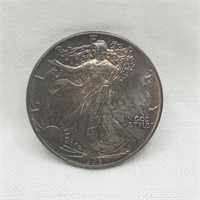 1986 Silver Eagle Dollar 1 Oz Fine Silver