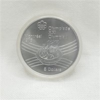 1976 Canadian Olympics $5 Coin