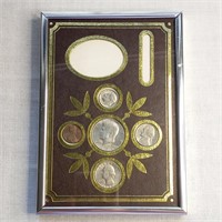 1980 US Coin Set Framed